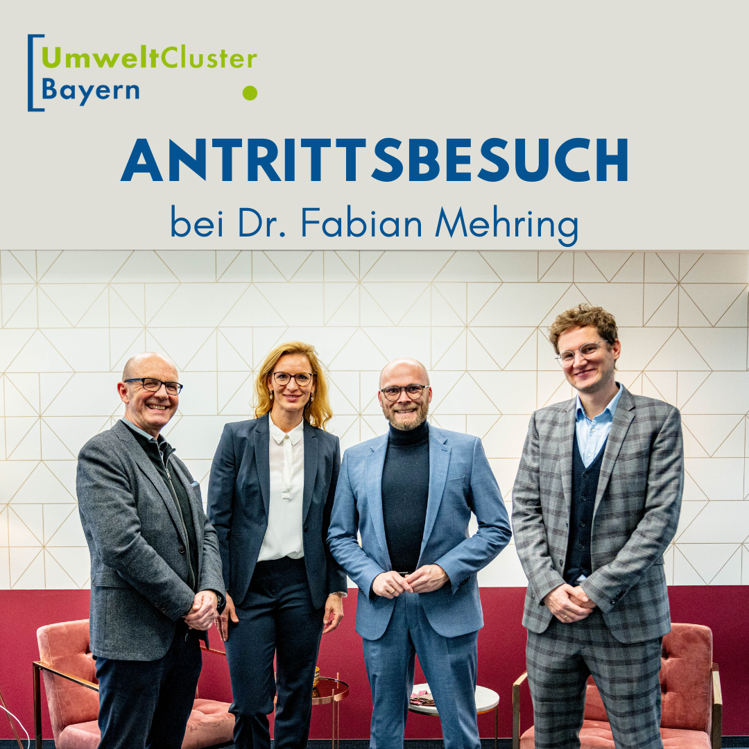 Antrittsbesuch UCB bei Staatsminister Dr. Fabian Mehring